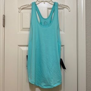 Nike Dri Fit teal tank top